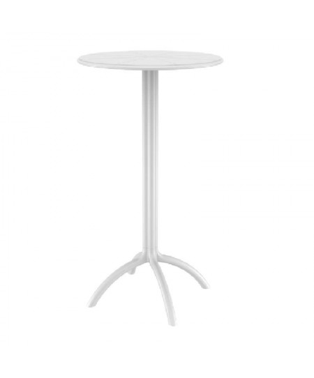 ΟΚΤΑΠΟΥΣ ΜΠΑΡ Φ60Χ108εκ.WHITE ΠΟΛ/ΝΙΟΥ