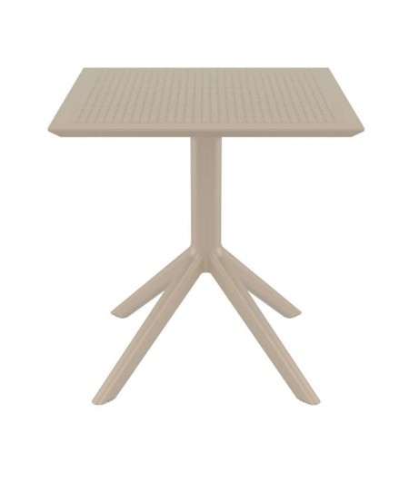 ΣΚΑΙ ΤΡΑΠΕΖΙ 70X70X74εκ. DOVE GREY ΠΟΛ/ΝΙΟΥ