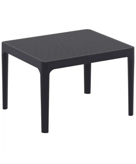 Τραπέζι (50X60X40) SKY SIDE BLACK, SIESTA