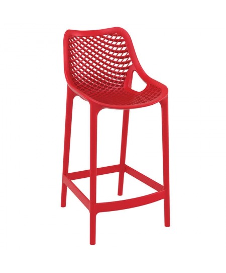 Σκαμπό (65εκ.) AIR RED, SIESTA