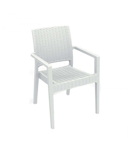 Πολυθρόνα IBIZA WHITE, SIESTA