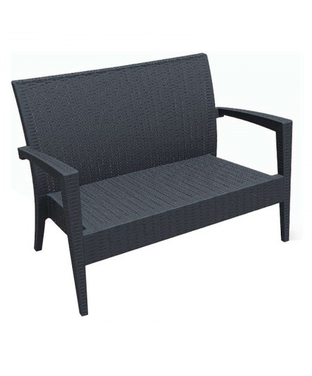 ΜΑΙΑΜΙ DARK GREY ΚΑΝΑΠΕΣ 128Χ77Χ89εκ. ΠΟΛ/ΝΙΟΥ