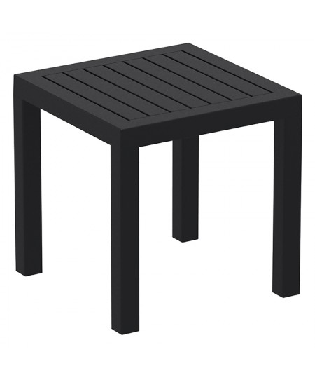 Τραπέζι (45Χ45Χ45) OCEAN BLACK, SIESTA