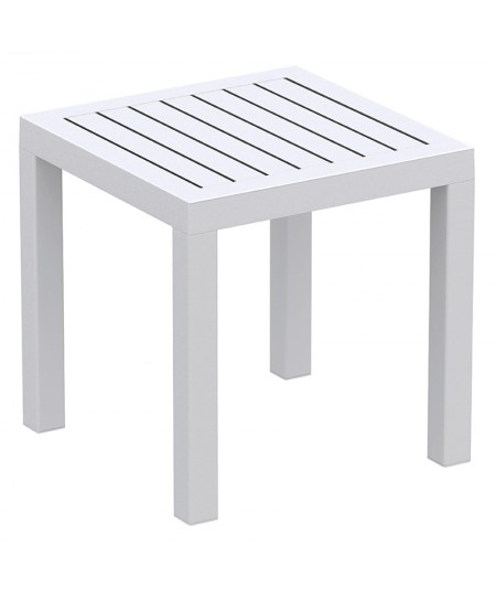 Τραπέζι (45Χ45Χ45) OCEAN WHITE, SIESTA