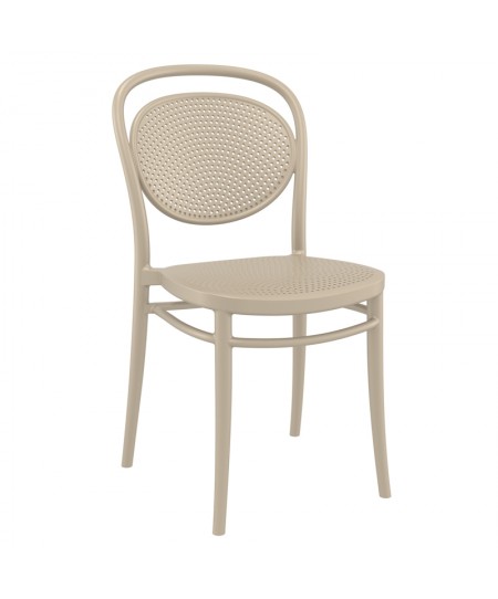 Καρέκλα (45Χ52Χ85) MARCEL DOVE GREY, SIESTA