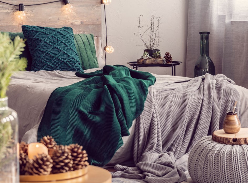 Δημιουργώντας την τέλεια χειμερινή ατμόσφαιρα στο υπνοδωμάτιο!