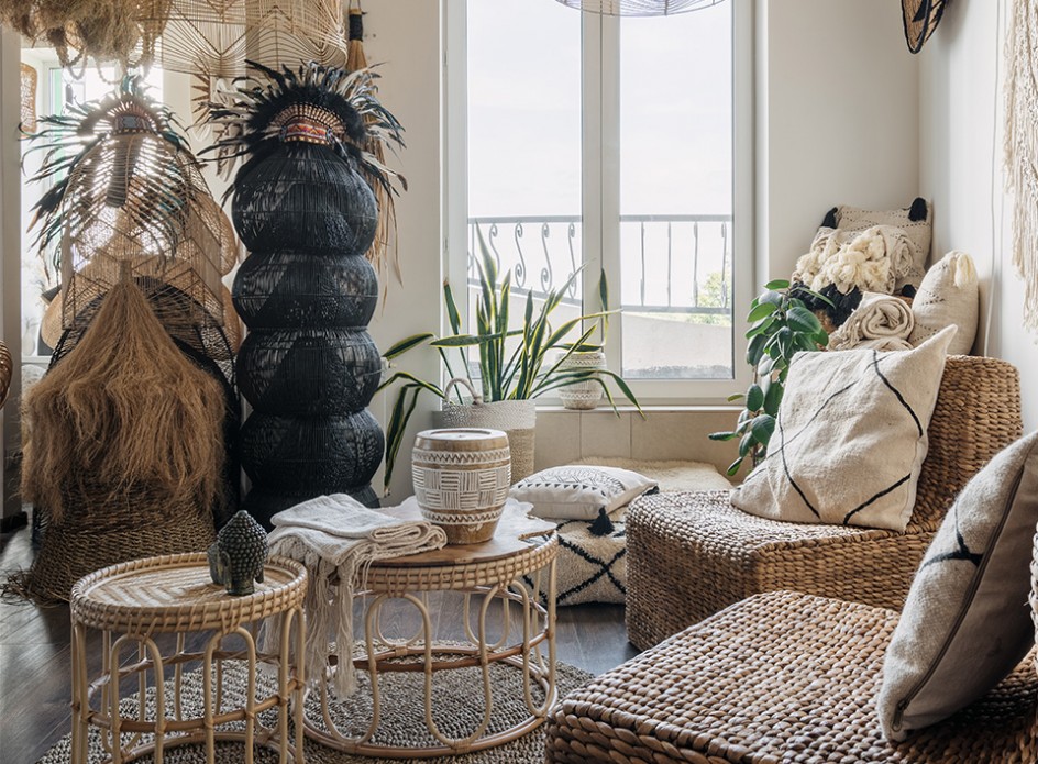 Υιοθετήστε το boho style στο σαλόνι σας!