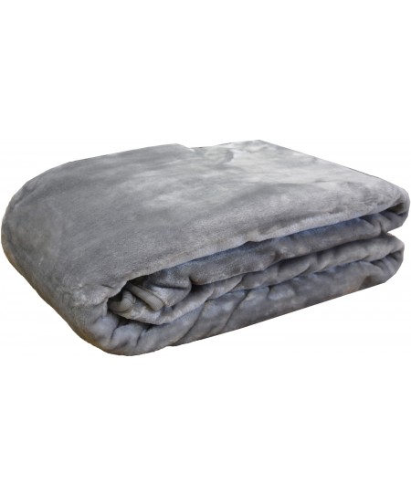 Κουβέρτα Βελουτέ King Size 240x260 3 Grey