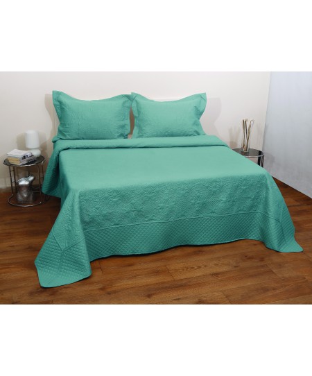 Σετ Κουβερτώριο Υπέρδιπλο 220x240 Olivia Lake Blue