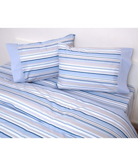 Σετ Πάπλωμα Μονό 160x240 Border 3003