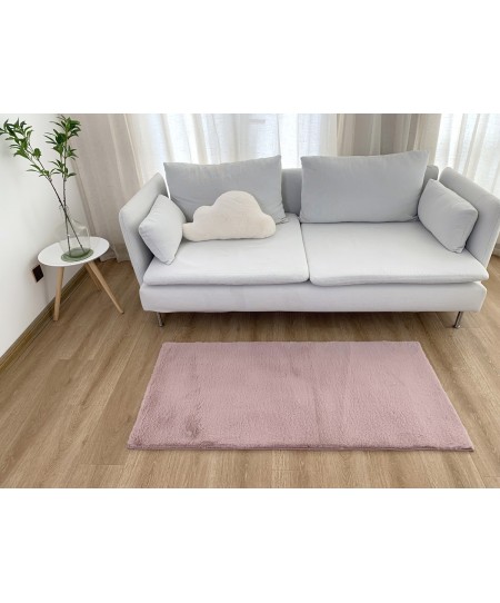 Χαλί 67x210 Γουνάκι Felicity Blush Pink