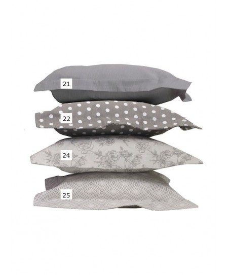 Σεντόνι Κούνιας 120x165 Baby Mix & Match 21 Γκρι