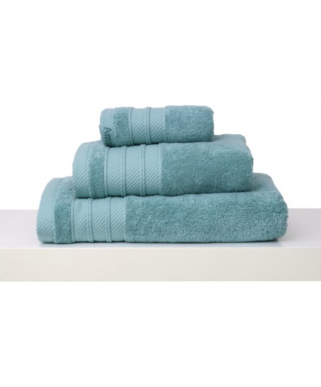 Σετ 3 Πετσέτες 30x50, 50x100, 70x140 Soft 12 Lake Blue