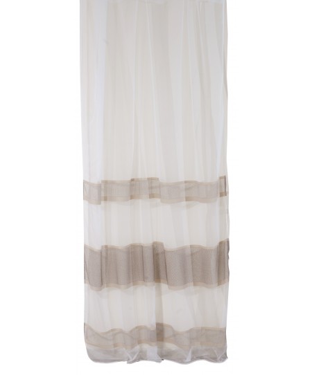 Κουρτίνα με Τρέσα 280x270 Cuba 7 Beige