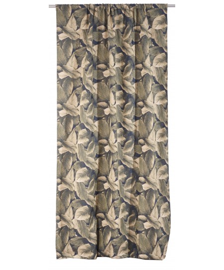 Κουρτίνα με Τρέσα 140x270 Kim 4 Green