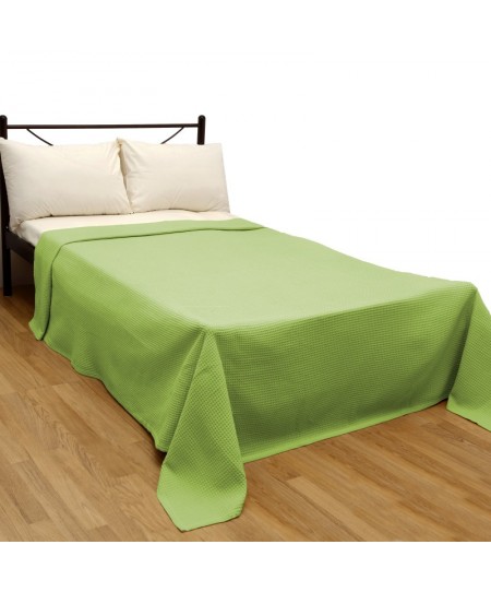 Κουβέρτα Πικέ Μονή 160x240 Στέφανι Λαχανί