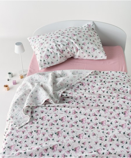 ALIMA ΚΟΥΒΕΡΤΑ ΜΟΝΗ ΒΑΜΒΑΚΕΡΗ WAFFLE 160Χ240