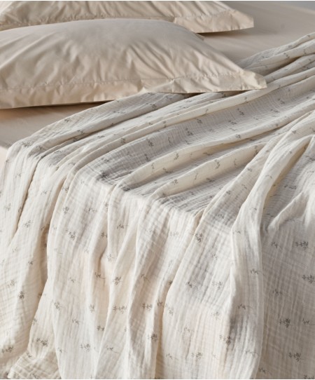 LUMA A ΚΟΥΒΕΡΤΑ ΜΟΝΗ MUSLIN 160X240