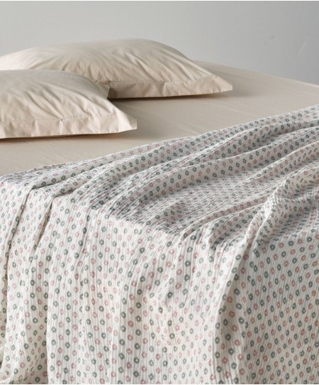 TRUBI 14A ΚΟΥΒΕΡΤΑ ΜΟΝΗ MUSLIN 160X240