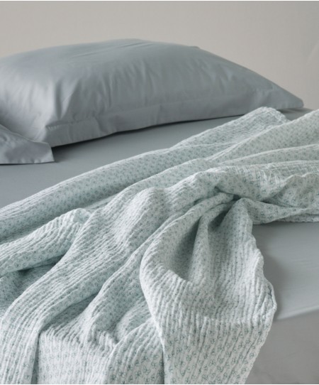 EVANTHIA 02A ΚΟΥΒΕΡΤΑ ΜΟΝΗ MUSLIN 160X240
