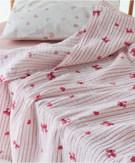 SASSY A ΚΟΥΒΕΡΤΑ ΑΓΚΑΛΙΑΣ MUSLIN 70X100