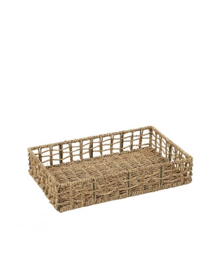 Διακοσμητικό Καλάθι Ψάθινο 49x30x30cm AST801, ESPIEL
