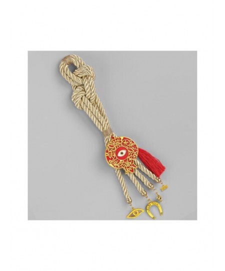 Χειροποίητο Γούρι Μεταλλικό Ρόδι Σμάλτο 2026, Katoikein Deco