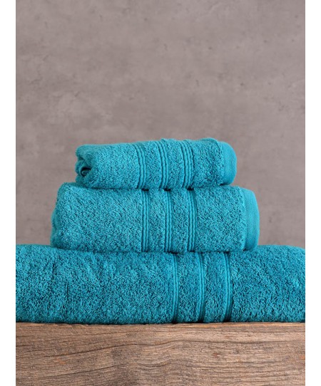 Σετ πετσέτες 5 τεμ. ARIA PETROL, RYTHMOS HOME 