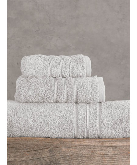 Σετ πετσέτες 5 τεμ. ARIA LIGHT GREY, RYTHMOS HOME
