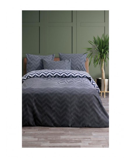 ΣΕΤ ΘΗΚΗ M ZIC ZAC 2 (GREY) FLANNEL 160X240CM 50X70CM 100%COTTON
