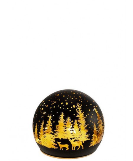 Διακοσμητικό Φωτιστικό LED Θερμό Λευκό 10x10x9.5εκ. 25.39.51813