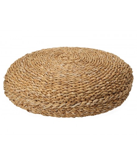 ΠΟΥΦ POUF ROUND NATURAL 40X40X15CM BD2000070