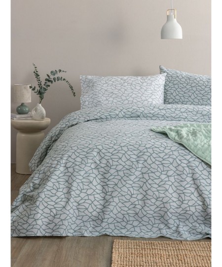 Σετ Υπέρδιπλα Σεντόνια Fashion Life 240x260 FL6296 Χωρίς Λάστιχο