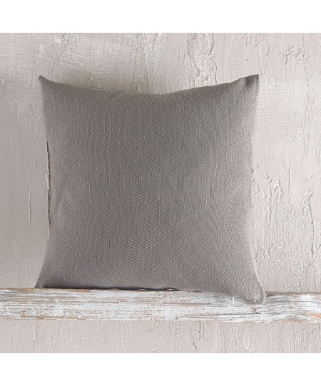 Διακοσμητική μαξιλαροθήκη (40Χ40) REVE BROWN-GREY, RYTHMOS HOME