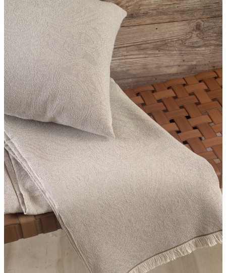  Ριχτάρι Τριθ΄έσιου (180X280) Ivy Beige, Rythmos Home