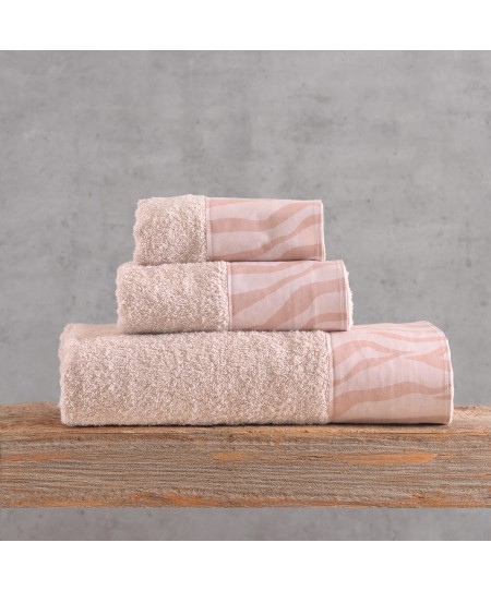 ΣΕΤ ΠΕΤΣΕΤΕΣ 3ΤΕΜ. ΣΥΣΚΕΥΑΣΙΑ ΣΕ ΣΑΚΟΥΛΑ TRISHA POWDER-PINK, RYTHMOS HOME