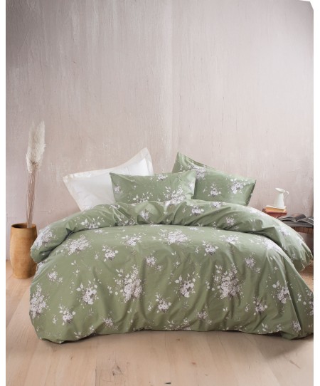 Σετ Πάπλωμα Μονό (160Χ240) Diva Linie Green, Rythmos Home