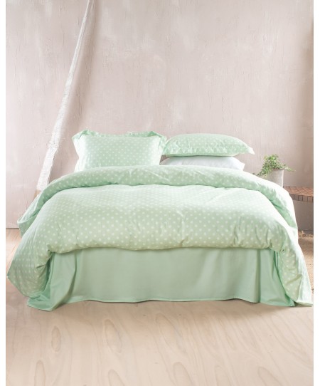 ΣΕΤ ΠΑΠΛΩΜΑΤΟΘΗΚΗ Υ/Δ (230Χ250) COQUETTE MINT, RYTHMOS HOME