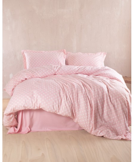 ΣΕΤ ΠΑΠΛΩΜΑΤΟΘΗΚΗ Υ/Δ (230Χ250) COQUETTE PINK, RYTHMOS HOME