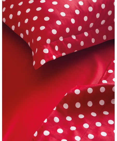 ΣΕΤ ΠΑΠΛΩΜΑΤΟΘΗΚΗ Υ/Δ (230Χ250) COQUETTE RED, RYTHMOS HOME