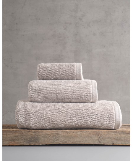Σετ πετσέτες μπάνιου 5 τεμ. ESSENCE BEIGE (ΣΑΚΟΥΛΑ), RYTHMOS HOME