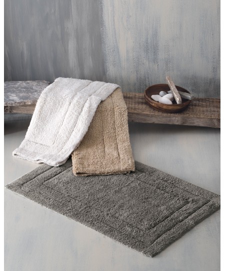 Πατάκι μπάνιου (60Χ90) SENNA 02 BEIGE, RYTHMOS HOME