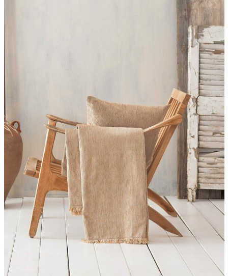 Ριχτάρι τετραθέσιου (180Χ330) KIDAL DARK BEIGE, RYTHMOS HOME 