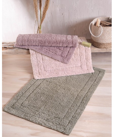 Πατάκι μπάνιου (60Χ90) SENNA ΠΟΥΔΡΑ, RYTHMOS HOME