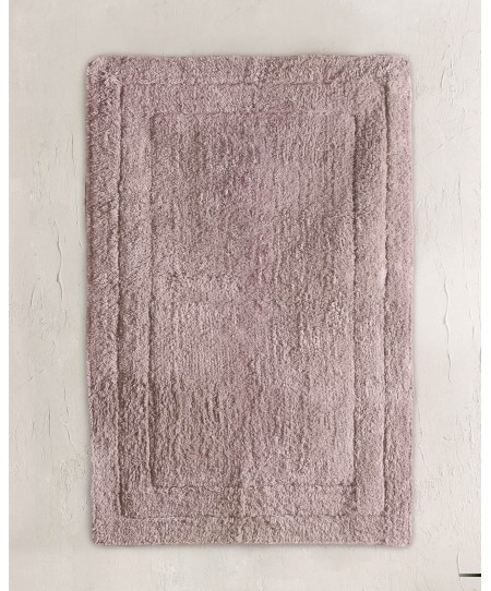 Πατάκι μπάνιου (50X80) SENNA ΠΑΛΑΙΩΜΕΝΟ ΜΩΒ, RYTHMOS HOME