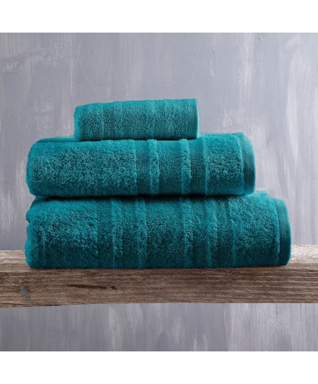 Σετ πετσέτες 5 τεμ. LAURA PETROL, RYTHMOS HOME 