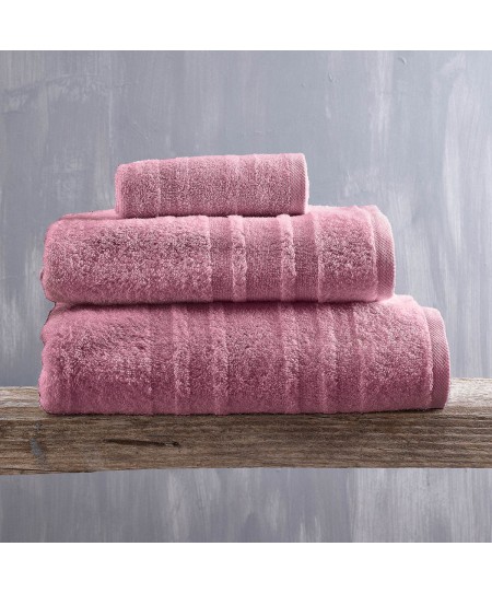 Σετ πετσέτες 5 τεμ. LAURA ΡΟΔΙ, RYTHMOS HOME 