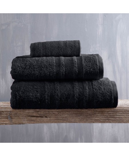 Σετ πετσέτες 5 τεμ. LAURA BLACK, RYTHMOS HOME 