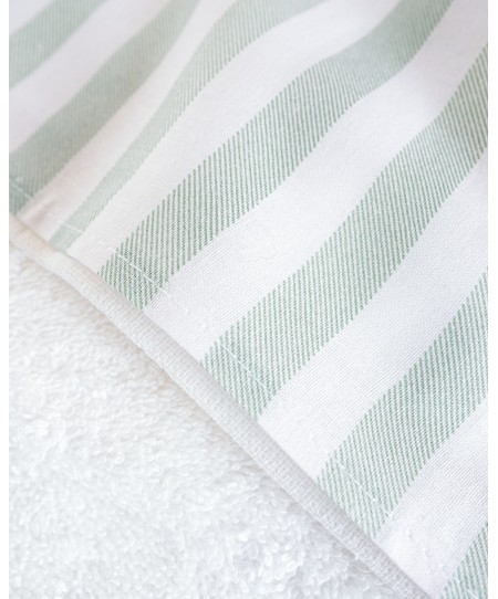 Σετ πετσέτες 3 τεμ. (ΣΕ ΣΑΚΟΥΛΑ) ELOISE GREEN, RYTHMOS HOME