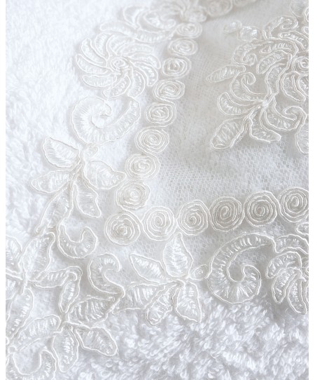 Σετ πετσέτες μπάνιου 3 τεμ. COLDELIA WHITE, RYTHMOS HOME